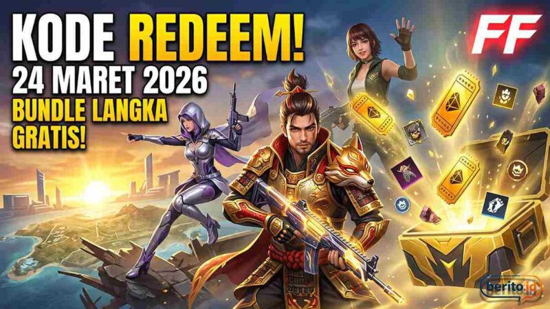 Peluang Emas Survivors! Kode Redeem FF 24 Maret 2026 Hadirkan Bundle Langka Gratis (Foto: AI)