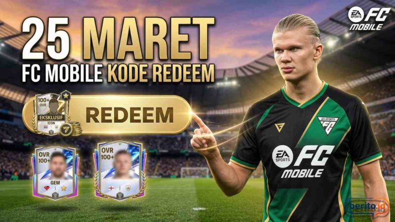 Cek Kode Redeem FC Mobile 25 Maret 2026 untuk Hadiah Eksklusif (Foto: AI)
