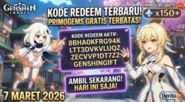 Buruan Ambil! Kode Redeem Genshin Impact 7 Maret 2026: Stok Primogems Gratis Terbatas!