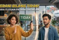 Berani Bilang Tidak! Cara Elegan Pasang Boundaries ke Teman yang Suka Ngutang tapi Lupa Bayar (Foto: AI)