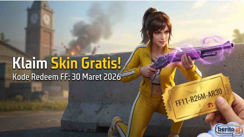 Peluang Dapat SG Ungu! Klaim Kode Redeem FF Terbaru 30 Maret 2026 Hari Ini (Foto: AI)