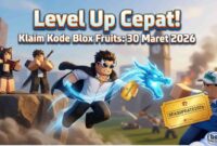 Level Up Instan! Daftar Kode Redeem Blox Fruits 30 Maret 2026 untuk 2x EXP Boost (Foto: AI)