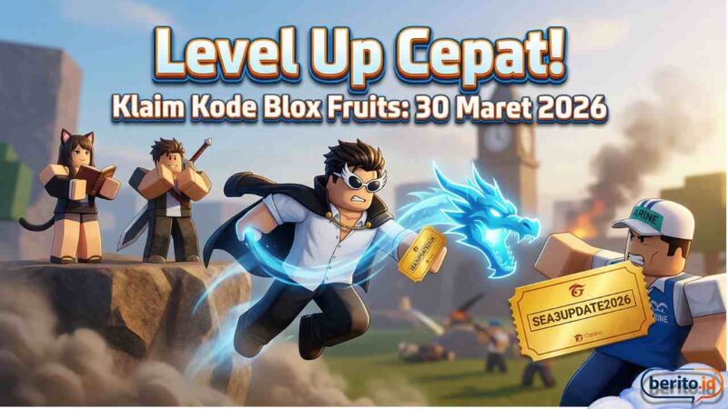 Level Up Instan! Daftar Kode Redeem Blox Fruits 30 Maret 2026 untuk 2x EXP Boost (Foto: AI)