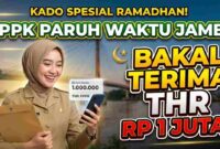Ilustrasi. PPPK Paruh Waktu Jambi Bakal Terima THR Rp1 Juta