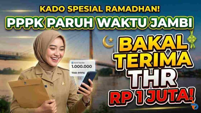Ilustrasi. PPPK Paruh Waktu Jambi Bakal Terima THR Rp1 Juta