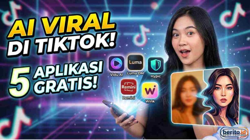 Lagi FYP! 5 Aplikasi Edit Foto AI Gratis yang Bikin Konten TikTok Kamu Makin Estetik (Foto: AI)