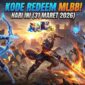 Jangan Sampai Terlewat, Klaim Kode Redeem Mobile Legends Hari Ini 31 Maret 2026 untuk Reward Eksklusif (Foto: AI)