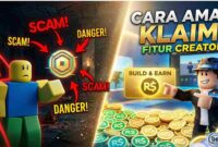 Cara Aman Klaim Robux Gratis: Hindari Scam, Maksimalkan Fitur Creator (Foto: AI)