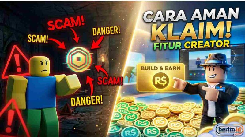 Cara Aman Klaim Robux Gratis: Hindari Scam, Maksimalkan Fitur Creator (Foto: AI)
