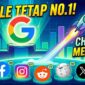 Daftar 20 Website Paling Ramai 2026: Google Tak Tergoyahkan, ChatGPT Meroket (Foto: AI)