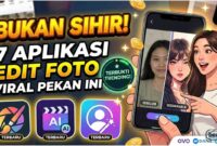 Bukan Sihir, Ini Daftar Aplikasi Edit Foto Paling Tren di Media Sosial Pekan Ini 
(Foto: AI)