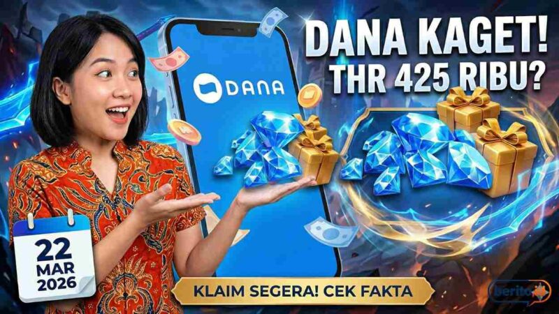Klaim Saldo DANA Gratis Hari Ini: Cek Fakta di Balik Narasi THR Rp 425.000 yang Viral (Foto: AI)