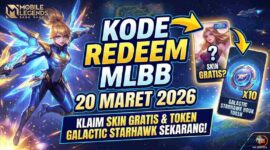 Kode Redeem ML 20 Maret 2026: Klaim Skin Gratis dan Token Galactic Starhawk Sekarang