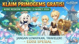 Borong Primogems Gratis! Intip Daftar Kode Redeem Genshin Impact 21 Maret 2026 Terbaru Hari Ini (Foto: AI)