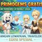 Borong Primogems Gratis! Intip Daftar Kode Redeem Genshin Impact 21 Maret 2026 Terbaru Hari Ini (Foto: AI)