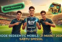 Klaim Sekarang! Kode Redeem FC Mobile Sabtu 21 Maret 2026 Beri Hadiah Pemain Gratis (Foto: AI)