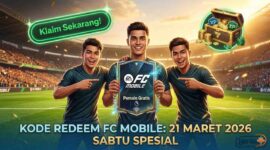 Klaim Sekarang! Kode Redeem FC Mobile Sabtu 21 Maret 2026 Beri Hadiah Pemain Gratis (Foto: AI)