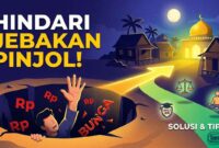 Terlanjur Terjerat Pinjol Saat Ramadan? Simak Solusi dan Tips dari Dosen Ekonomi Syariah (Ilustrasi: AI)