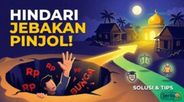 Terlanjur Terjerat Pinjol Saat Ramadan? Simak Solusi dan Tips dari Dosen Ekonomi Syariah (Ilustrasi: AI)