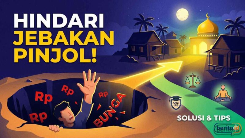 Terlanjur Terjerat Pinjol Saat Ramadan? Simak Solusi dan Tips dari Dosen Ekonomi Syariah (Ilustrasi: AI)