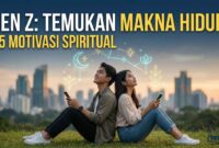 Kumpulan Motivasi Spiritual agar Gen Z Tetap Tangguh di Era Modern (Foto: AI)