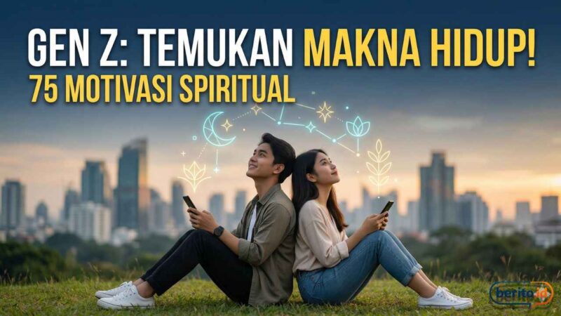 Kumpulan Motivasi Spiritual agar Gen Z Tetap Tangguh di Era Modern (Foto: AI)