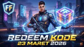 Kode Redeem FF Hari Ini 23 Maret 2026 untuk Survivor Sejati (Foto: AI)