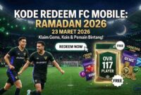 Jangan Terlewat! Daftar Kode Redeem FC Mobile Hari Ini 23 Maret 2026 untuk Skuad Impian (Foto: AI)