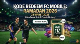Jangan Terlewat! Daftar Kode Redeem FC Mobile Hari Ini 23 Maret 2026 untuk Skuad Impian (Foto: AI)