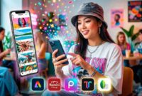 5 Aplikasi Edit Foto Ini Jadi Senjata Rahasia Gen Z Biar Feed Instagram Gacor (Foto: AI)