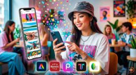 5 Aplikasi Edit Foto Ini Jadi Senjata Rahasia Gen Z Biar Feed Instagram Gacor (Foto: AI)