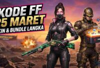 Buruan Ambil! Kode Redeem FF 25 Maret 2026 Bertabur Skin Senjata dan Bundle Langka (Foto: AI)