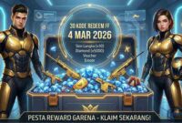 Pesta Reward Garena! 30 Kode Redeem FF 4 Maret 2026 Ini Berhadiah Skin Langka & Diamond