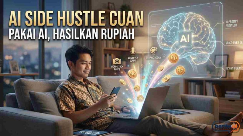 Begini Cara Pakai AI buat Cari Side Hustle Penghasil Rupiah (Foto: AI)
