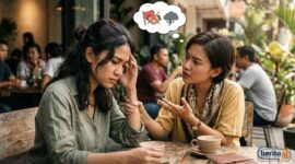 Jangan Abai, Kenali 5 Red Flag Pertemanan yang Sering Bersembunyi di Balik Kata 'Sungkan' (Foto: AI)