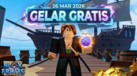 Kode Redeem Blox Fruits Aktif 26 Maret 2026, Kesempatan Klaim Gelar Gratis (Foto: AI)
