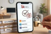 Daftar Terbaru Pinjol Legal 2026: Hanya Gunakan Aplikasi Berizin OJK Agar Data Aman (Foto: AI)