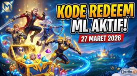 Borong Hadiah Gratis! Daftar Kode Redeem ML Terbaru 27 Maret 2026 yang Masih Aktif (Foto:AI)