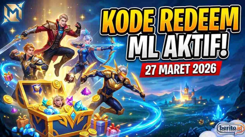 Borong Hadiah Gratis! Daftar Kode Redeem ML Terbaru 27 Maret 2026 yang Masih Aktif (Foto:AI)