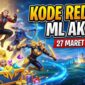 Borong Hadiah Gratis! Daftar Kode Redeem ML Terbaru 27 Maret 2026 yang Masih Aktif (Foto:AI)