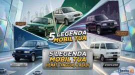 5 Mobil Tua Legendaris Ini Justru Terbukti Tangguh dan Irit BBM (Foto: AI)