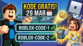 Kode Redeem Roblox Hari Ini 29 Maret 2026: Stok Terbatas, Klaim Sebelum Expired! (Foto: AI)