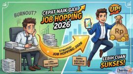 Sering Burnout? Mungkin Ini Saatnya Kamu Coba Strategi Job Hopping Biar Gaji Naik Drastis di 2026 (Foto: AI)
