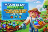 Kode Redeem Garden Horizons Roblox Maret 2026