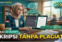 Begini Strategi Pakai ChatGPT untuk Skripsi Tanpa Terdeteksi Plagiat (Foto:AI)