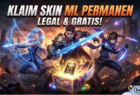 Cara Legal Klaim Skin Mobile Legends Permanen Tanpa Top Up (Foto: AI)