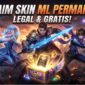 Cara Legal Klaim Skin Mobile Legends Permanen Tanpa Top Up (Foto: AI)
