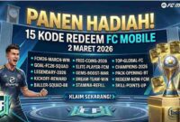 Panen Hadiah! Ini 15 Kode Redeem FC Mobile 2 Maret 2026: Klaim Koin dan Pack Pemain