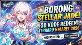 Borong Stellar Jade! 30 Kode Redeem Honkai Star Rail Terbaru 5 Maret 2026