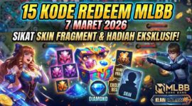 15 Kode Redeem MLBB 7 Maret 2026: Sikat Skin Fragment dan Hadiah Eksklusif Hari Ini!